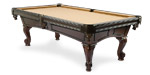 Amboise Walnut quality pool table model available from Pool Tables Canada
