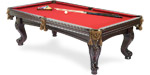 Majestic Mahogany quality pool table model available from Pool Tables Canada