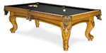 Majestic Oak quality pool table model available from Pool Tables Canada