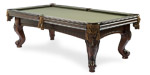 Majestic Walnut quality pool table model available from Pool Tables Canada